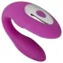 Easytoys - párový vibrátor - vodotesný, diaľkové ovládanie - ružový