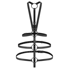 Bedroom Fantasies - bondage postroj - čierny
