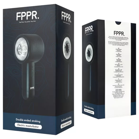 FPPR - automatický masturbátor - pohyb hore-dole - čierny