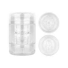   FPPR. - dvojitý masturbátor - vagína a anál - priehľadný