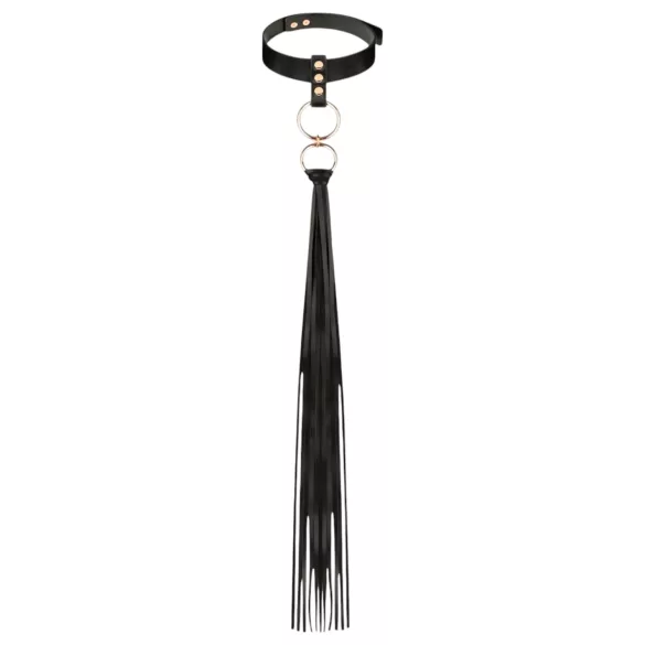 Rosy Gold - obojok a plácačka - čierna