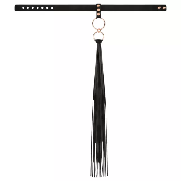 Rosy Gold - obojok a plácačka - čierna