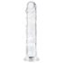 EasyToys - želé dildo - 18 cm (priehľadný)