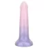 EasyToys Mermaid - silikónové dildo s trblietkami - 15 cm - ružové