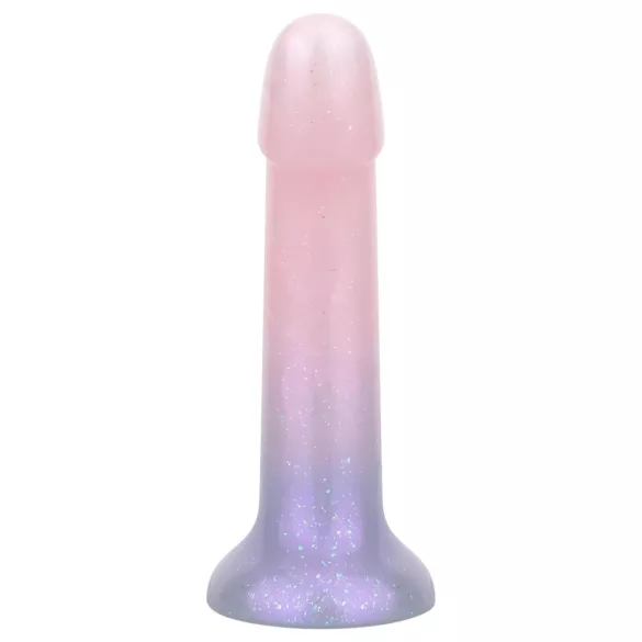 EasyToys Mermaid - dildó - trblietavý povrch - 19 cm ružový