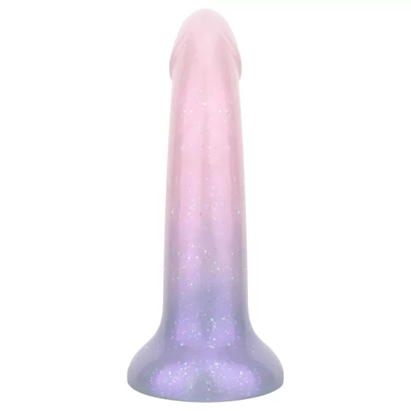 EasyToys Mermaid - dildó - trblietavý povrch - 19 cm ružový