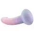 EasyToys Mermaid - dildó - trblietavý povrch - 19 cm ružový