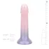 EasyToys Mermaid - dildó - trblietavý povrch - 19 cm ružový