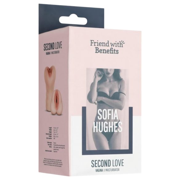 FWB - realistická umelá vagína - prírodná farba