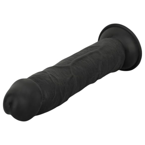 Easytoys - realistický dildo - 17,5 cm - čierny