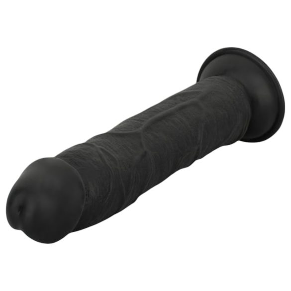 Easytoys - realistický dildo - 22,5 cm - čierny