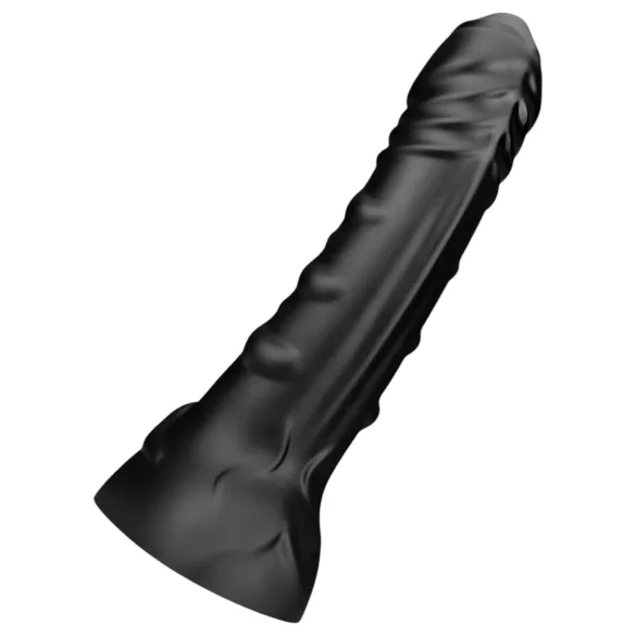 BUTTR - realistický análny dildó - čierna