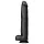 BUTTR - realistický veľký dildo - čierne - 43 cm