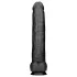 BUTTR - realistický veľký dildo - čierne - 43 cm