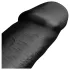 BUTTR - realistický veľký dildo - čierne - 43 cm