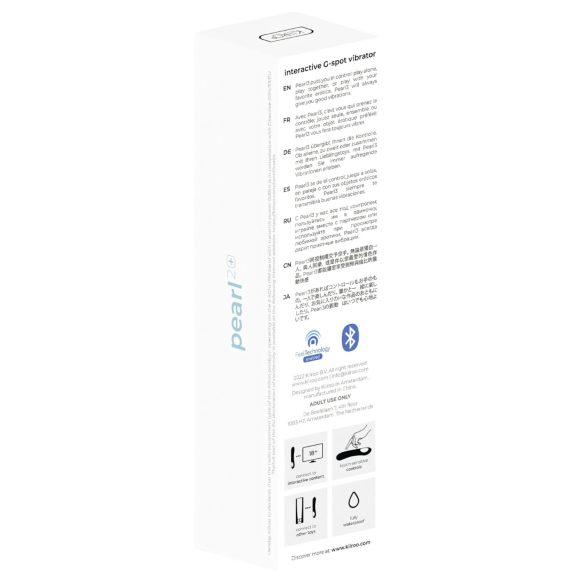 Kiiroo Pearl 2 - interaktív G-bod vibrátor - vodotesný - zelený