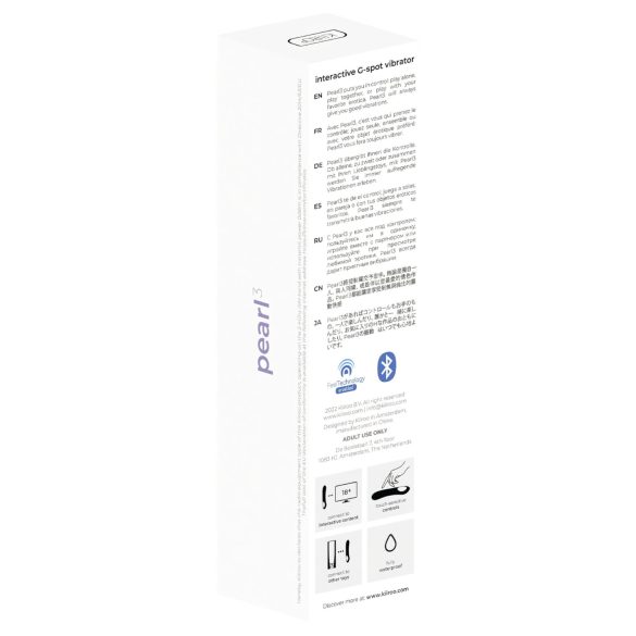 Kiiroo Pearl 3 - interaktívny vibrátor na G-bod - fialový