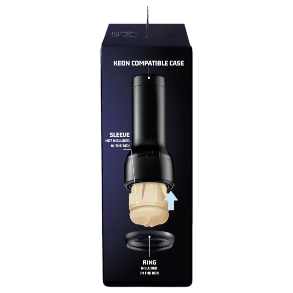 Kiiroo Keon - náhradný zásobník - bez manžety - čierny