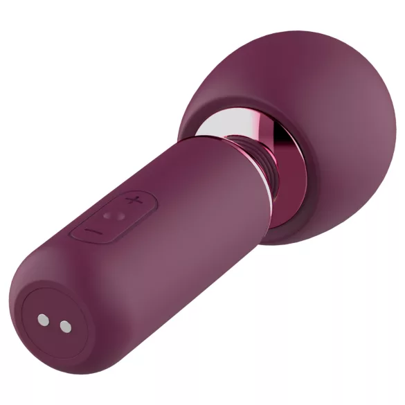 Glam - mini wand vibrátor (fialový)