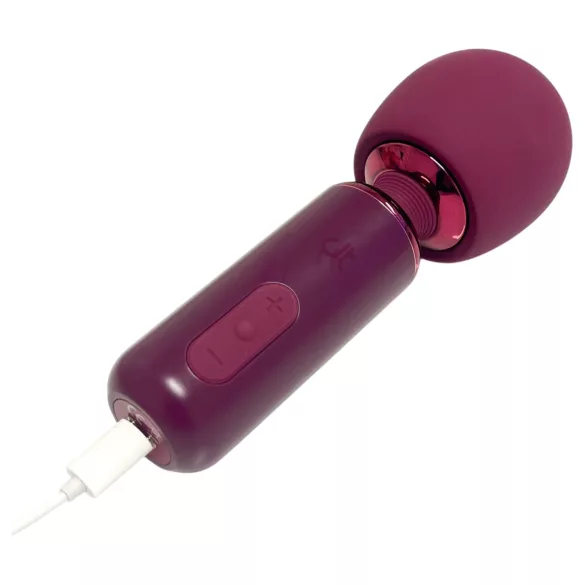 Glam - mini wand vibrátor (fialový)