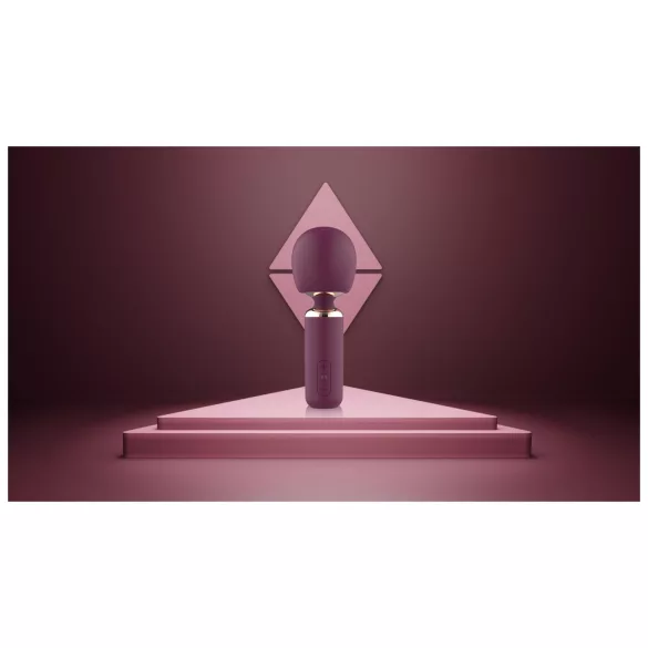 Glam - mini wand vibrátor (fialový)
