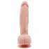 Mr. Dixx 7.6 - realistický dildo s prísavkou a semenníkmi - telová farba 19,5 cm