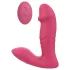 Dreamtoys - nositeľný vibračný stimulátor s diaľkovým ovládaním - ružový