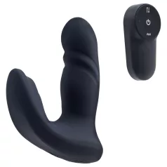   Dreamtoys Pulz - pulzujúci análny vibrátor s diaľkovým ovládaním (modrý)