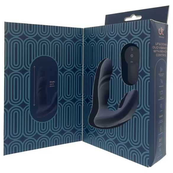 Dreamtoys Pulz - pulzujúci análny vibrátor s diaľkovým ovládaním (modrý)