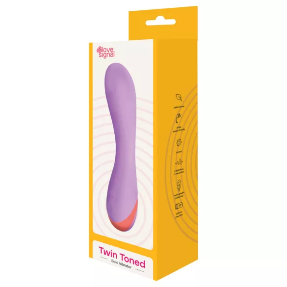 Dreamtoys Love Signal - vibrátor na bod G (fialový)