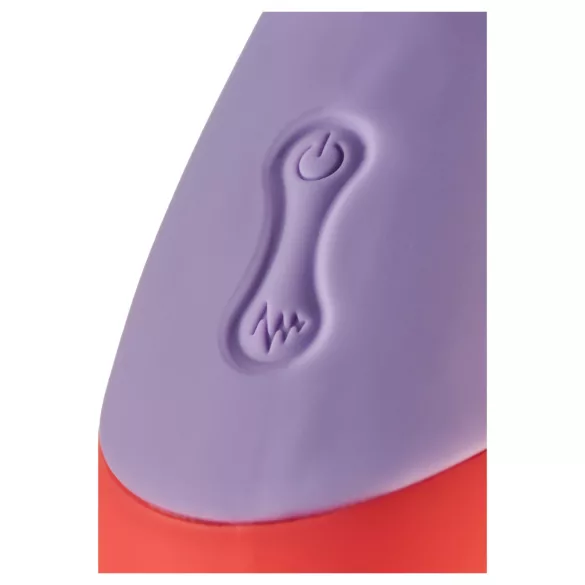 Dreamtoys Love Signal - vibrátor s ramenom na klitoris (fialový)