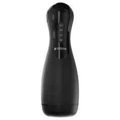   Titanz Ultimate Squeeze & Suck - automatický masturbátor (čierny)