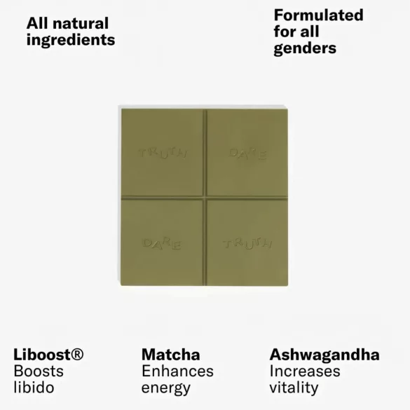 The Oh Collective Date Night Matcha - matcha‑jahodová čokoláda pre páry (50 g)