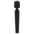 Pixey Deluxe Black Velvet - wand vibrátor L (čierny)