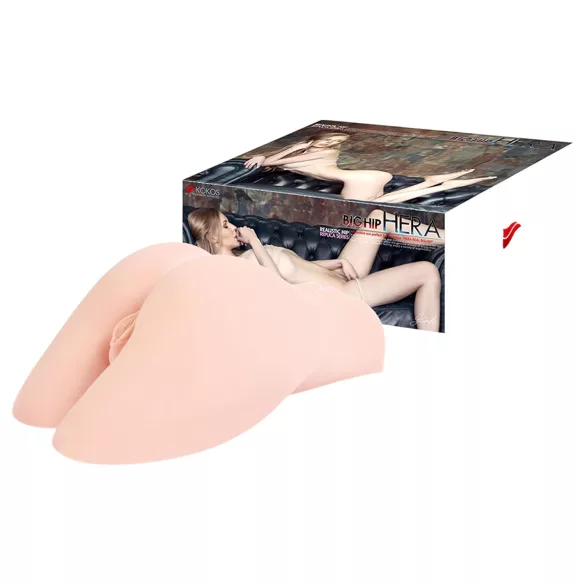 Kokos Hera Big Hip - realistický torzový masturbátor (prírodný)