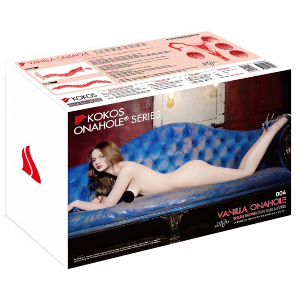 Kokos 004 - realistický torzo masturbátor - prírodná farba