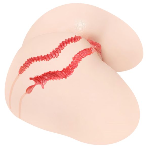 Kokos 004 - realistický torzo masturbátor - prírodná farba