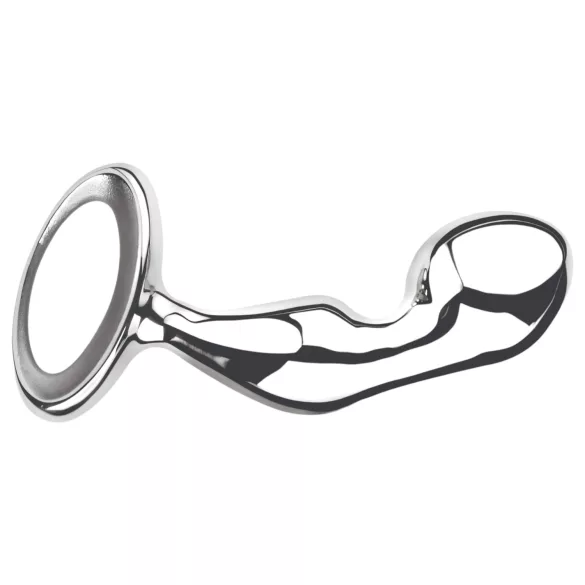 Njoy Pfun Plug - análny kolík na prostatu - kovový - strieborný