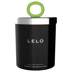 LELO - masážna sviečka - hruškový kvet a céder - 150g