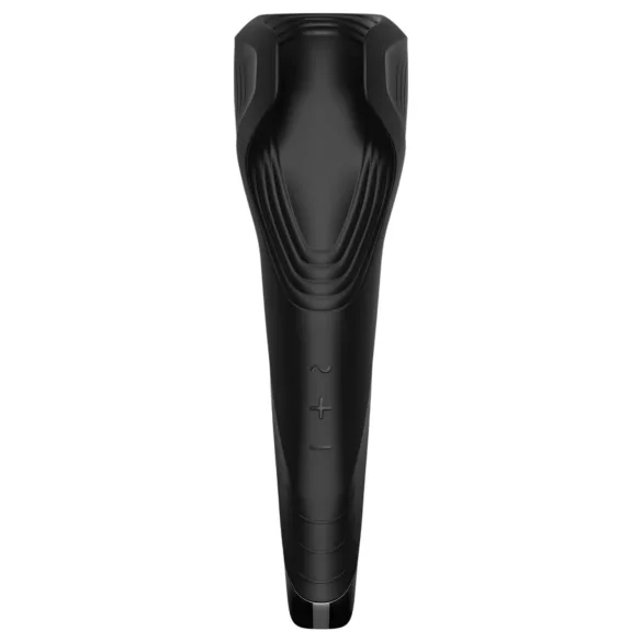 Satisfyer Men Wand - akumulátorový, vodotesný vibrátor na žaluď (čierny)