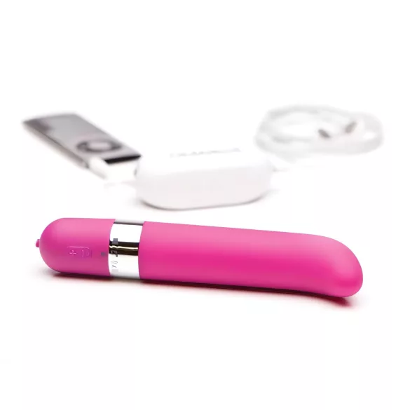 OhMiBod Freestyle G - rádiom ovládaný G‑bod vibrátor so zvukovým (hudobným) ovládaním (ružový)