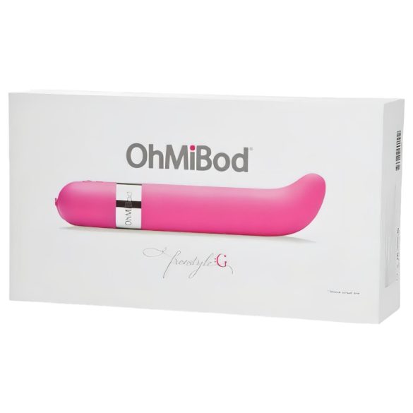 OHMIBOD Freestyle G - bezdrôtový, hudobne riadený vibrátor na G bod (ružový)