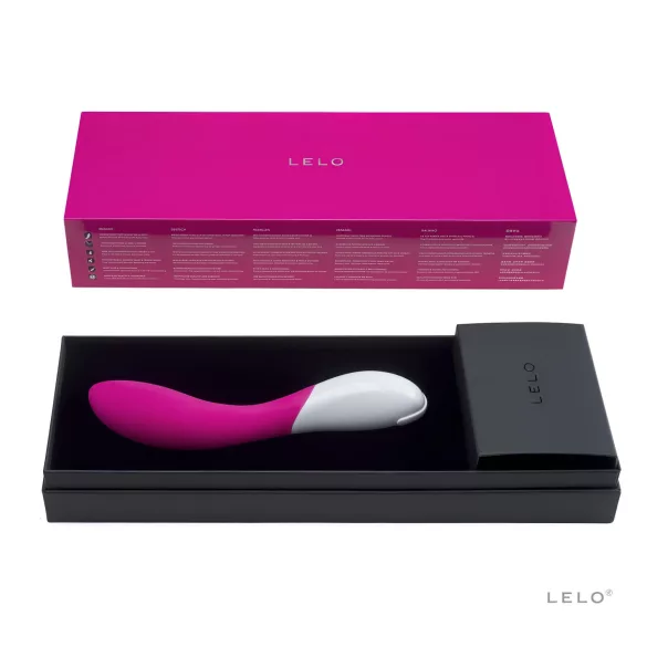 LELO Mona 2 - vibrátor s ohnutým tvarom - ružový
