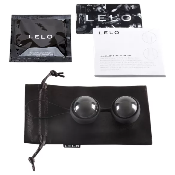 LELO - Vaginálne guličky - nastaviteľné - čierne