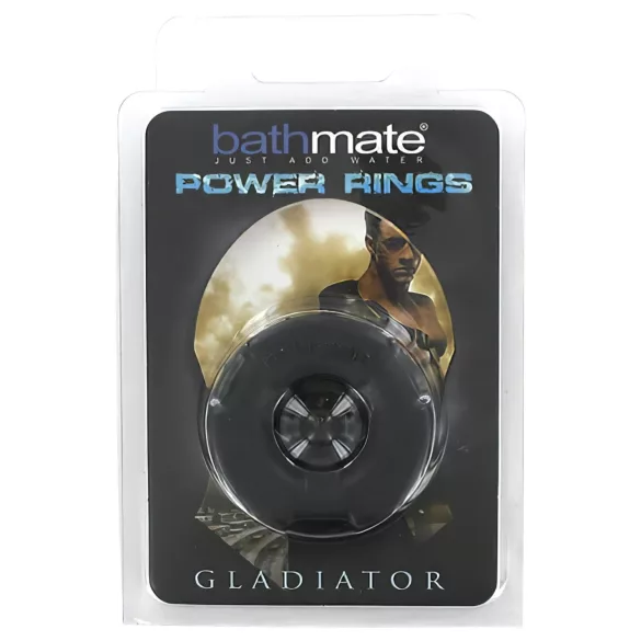 BathMate - erekčný krúžok - silikónový - čierny