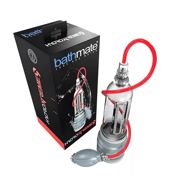 BathMate - vákuová pumpa na penis - súprava - transparentná