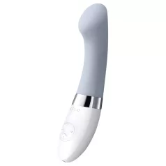 LELO Gigi 2 - vibrátor na bod G - silikón - sivý