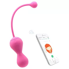   Magic Motion Kegel Master - vibrátorové venušine guličky ovládané aplikáciou (ružové)