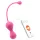 Magic Motion Kegel Master - vibrátorové venušine guličky ovládané aplikáciou (ružové)