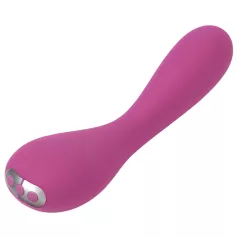   Je Joue Uma - vibrátor na G bod - dobíjací, vodotesný - ružový